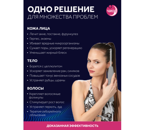 Дарсонваль массажер "Звезда" СН-107 Профи