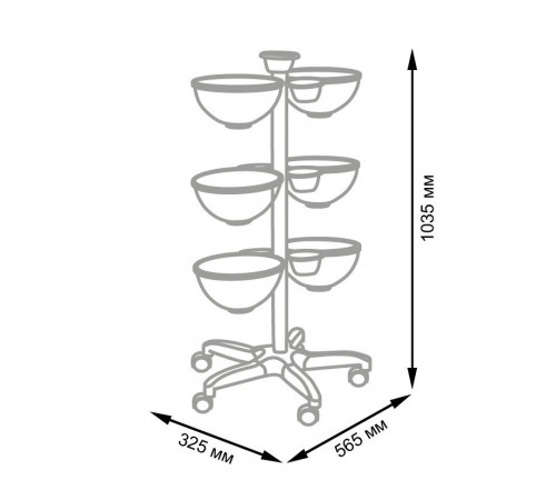 Тележка для аксессуаров Т-100