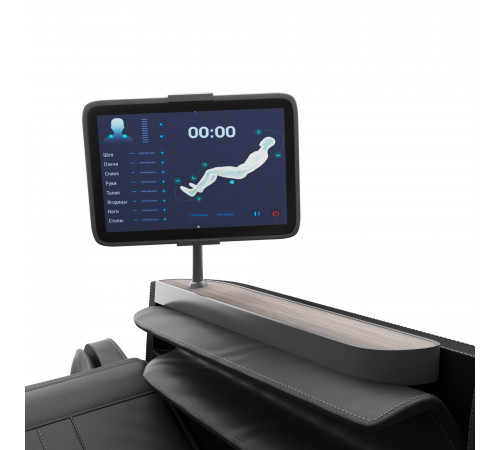 Массажное кресло UNIX Med Afelia Black