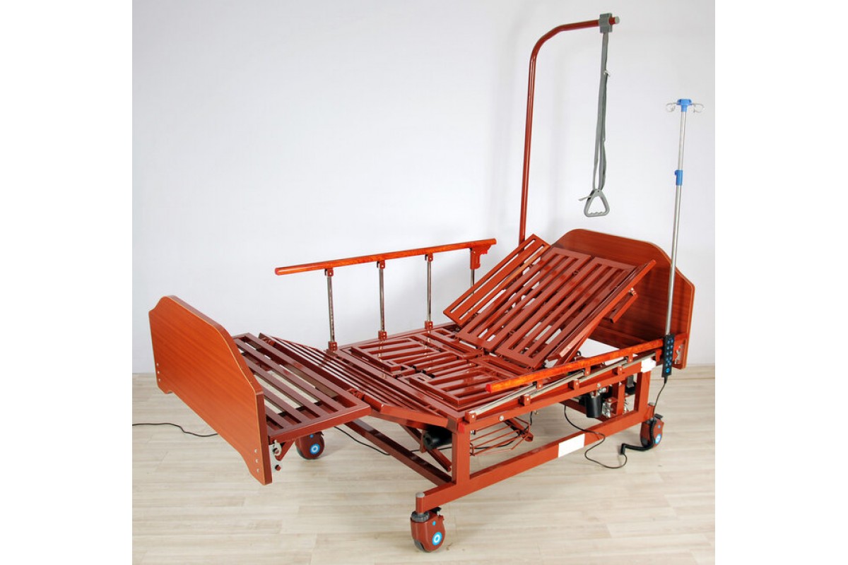 кровать медицинская функциональная механическая для лежачих больных