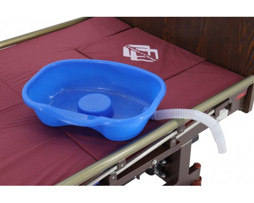 Кровать электрическая DB-11А (МЕ-5228Н-10) ЛДСП Венге с боковым переворачиванием, туалетным устройством и функцией «кардиокресло»
