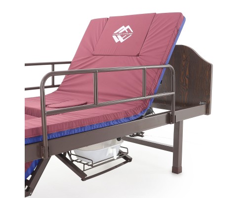 Кровать механическая с туалетным устройством и функцией «кардиокресло» Е-49 (MM-2120Н-10)