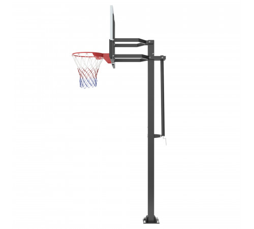 Баскетбольная стойка стационарная UNIX Line B-Stand-TG 54"x32" R45 H230-305 см