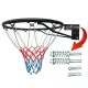 Кольцо баскетбольное Proxima с пружинами,черн. арт. S-R2