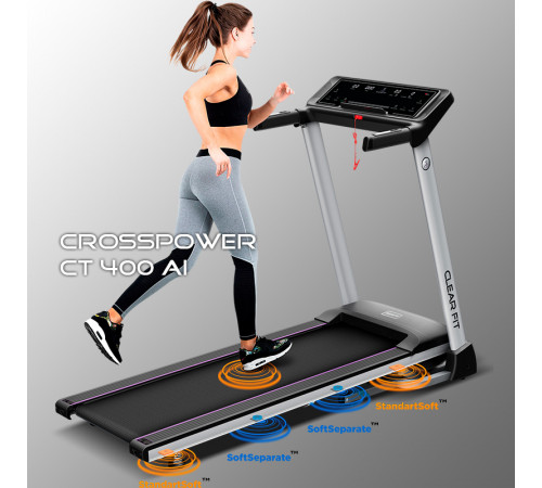 Беговая дорожка Clear Fit CrossPower CT 400 AI