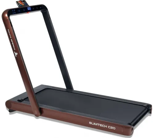 Беговая дорожка Titanium Masters Slimtech C20, коричневая