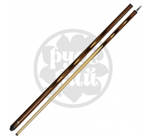 10-10-ПУЛ Кий "Классик 17-запильный" 2 РС, черн.граб/лайствуд(РК)