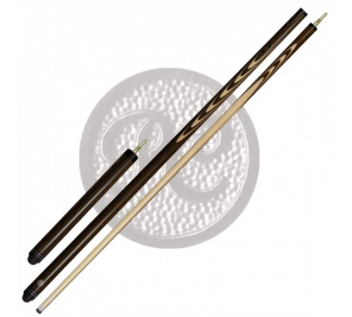 10-5-У Кий "Классик 17 запильный с удлинителем" 2 РС, венге/граб