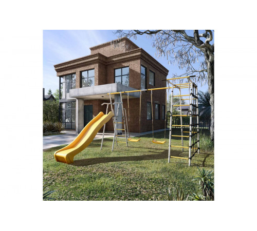 Детский спортивный комплекс для дачи ROMANA Богатырь MAX Плюс-2