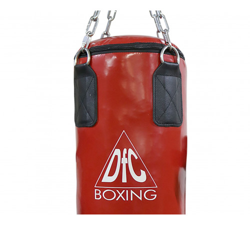 Боксёрский мешок DFC HBPV3.1 красн ( 120*30,40 ПВХ красный)