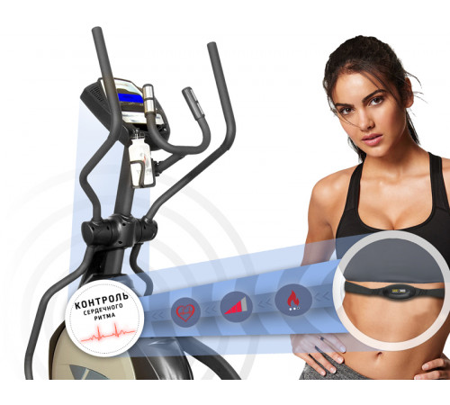 Эллиптический тренажер Spirit by Hasttings XE520S Black Edition