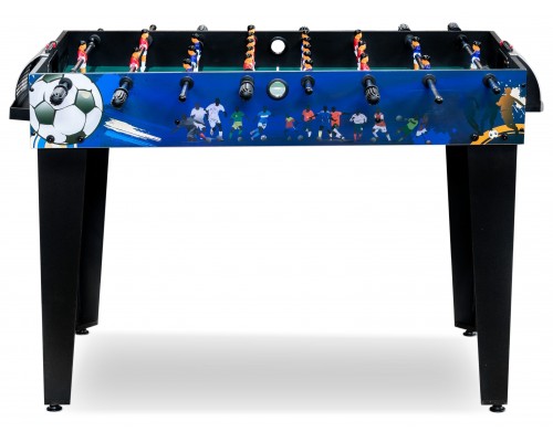 Настольный футбол (кикер) «Flex» (122x61x78.7 см, синий)