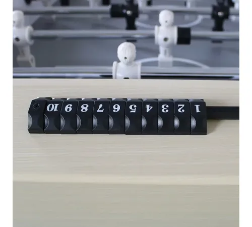 Игровой стол - футбол "Prime" бело-серый