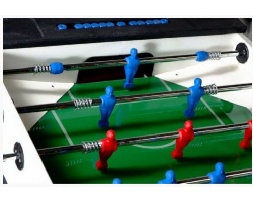 Игровой стол - футбол "STORM F-3 FAMILY OUTDOOR TELESCOPIC" (138x76x88, жетоноприемник) с защитным корпусом