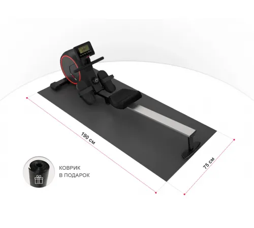 Гребной тренажер UNIX Fit Techno Rower 410