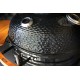 Керамический гриль-барбекю с окошком 22 дюйма (черный) (57см) с чехлом