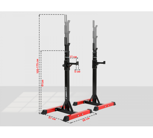 Стойка под штангу UNIX Fit FRAME 120