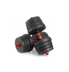Гантели разборные с грифом, 30 кг. (2 шт. х 15 кг.) VictoryFit VF-DС300