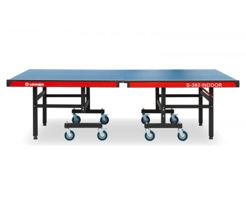 Теннисный стол складной для помещений "Winner S-380 Indoor" (274 Х 152.5 Х 76 см ) с сеткой