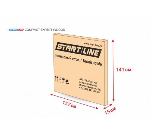 Теннисный стол Compact Expert Indoor blue