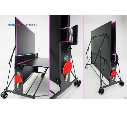Теннисный стол Compact LX Black