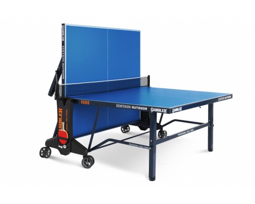 Всепогодный премиальный теннисный стол EDITION Outdoor blue с синей столешницей