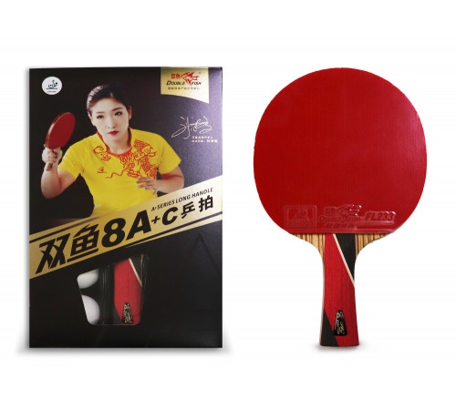 Ракетка с чехлом для н/т Double Fish (8A+C серия)