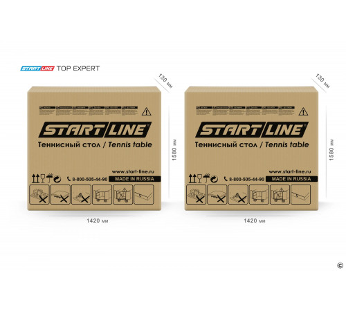 Теннисный стол Top Expert Black