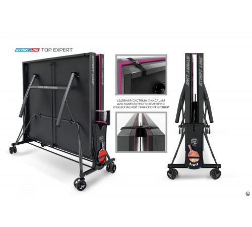 Теннисный стол Top Expert Black