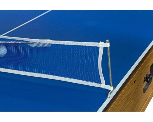 Cтол-трансформер «Twister» 3 в 1 (бильярд, аэрохоккей, настольный теннис, 217 х 107,5 х 81 см, дуб)