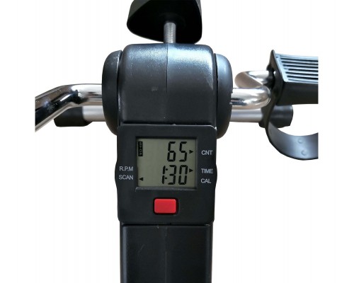 Велотренажер мини DFC B8207B (аналог W002X) черный с серым