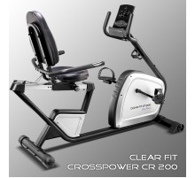 Горизонтальный велотренажер Clear Fit CrossPower CR 200