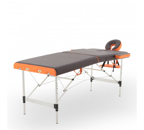 Массажный стол складной алюминиевый  JFAL01A 2-х секционный