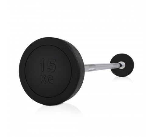 Штанга UNIX Fit PRO прямая обрезиненная 15 кг