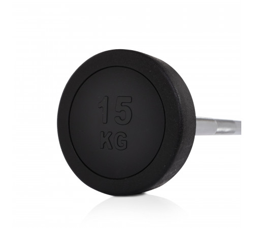 Штанга UNIX Fit PRO прямая обрезиненная 15 кг