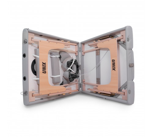 Массажный стол UNIX Безмятежность / Serenity 3 секции серый