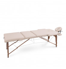 Массажный стол UNIX Стандарт / Standard 3 секции бежевый