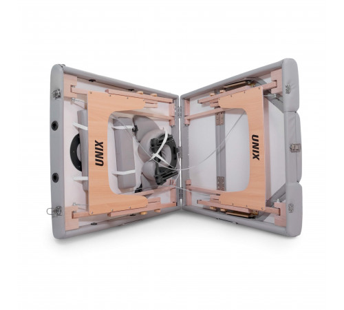 Массажный стол UNIX Безмятежность / Serenity 3 секции серый