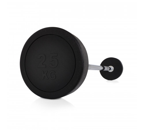 Штанга UNIX Fit PRO прямая обрезиненная 25 кг