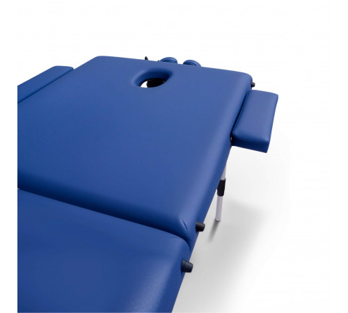 Массажный стол UNIX Мастер / Master 2 секции синий