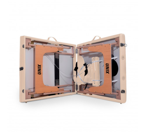 Массажный стол UNIX Стандарт / Standard 3 секции бежевый