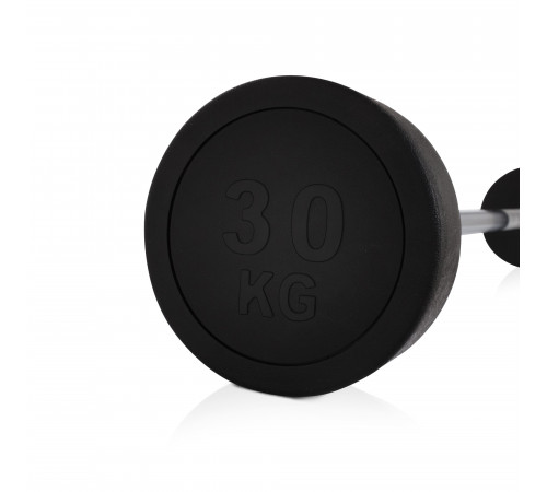 Штанга UNIX Fit PRO прямая обрезиненная 30 кг