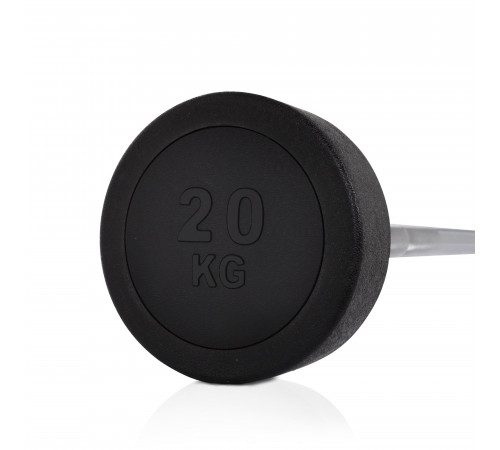 Штанга UNIX Fit PRO прямая обрезиненная 20 кг