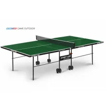 Теннисный стол Game Outdoor green всепогодный