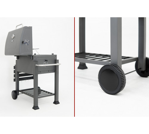 Прямоугольный угольный гриль LOCKER