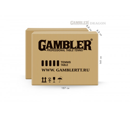 Теннисный стол DRAGON green