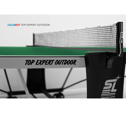 Стол теннисный Top Expert 6 Всепогодный Зелёный