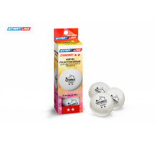 Мячи Start line Standart 2* New (3 шт, бел.)